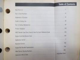 TRW Engine Parts Volume II 1973 to Present (1991) - Passenger Car / Light &amp; Heavy Duty Truck / Numerical