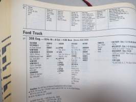 TRW Engine Parts Volume II 1973 to Present (1991) - Passenger Car / Light &amp; Heavy Duty Truck / Numerical