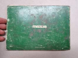 Mazda 626 Diesel käyttöohjekirja