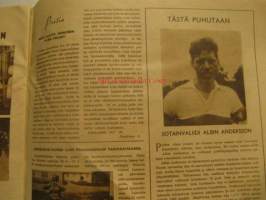 Suomen Kuvalehti 1945 nr 32, ilm. 11.8.1945 elokuu 1945 ajankuvaa. (kansikuva Maarit ja pikku-Uula) Sarvilinna, Lypertö esitellään.