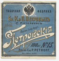 Tupakkaetiketti