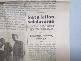 Suomen Sosialidemokraatti 1937 nr 212, Kiina nousee, Espanjassa hiljaista - Sittenkin Francon lentäjiä - Pommit saksalaisia, Höyrylaiva &quot;Rigel&quot; salakuljetustavaraa