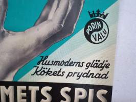 Hemmets spis (Kotiliesi) - Björneborgs Mekaniska Verkstad -mainosjuliste