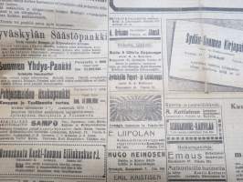 Keskisuomalainen 14.6.1918 -sanomalehti