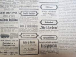 Keskisuomalainen 14.6.1918 -sanomalehti