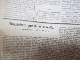 Keskisuomalainen 14.6.1918 -sanomalehti
