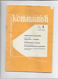 Kommunisti 1960 nr 6  poliittis-teoreettinen aikakausilehti