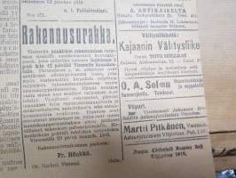 Savo (Kuopio) 14.2.1918 -sanomalehti