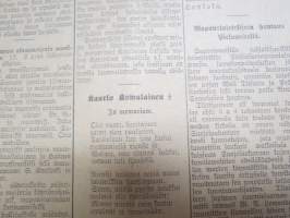 Savo (Kuopio) 6.4.1918 -sanomalehti