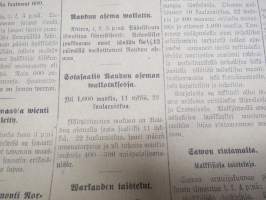 Savo (Kuopio) 6.4.1918 -sanomalehti