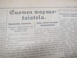 Savo (Kuopio) 6.4.1918 -sanomalehti