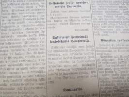 Savo (Kuopio) 6.4.1918 -sanomalehti