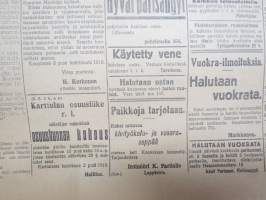 Savo (Kuopio) 6.4.1918 -sanomalehti
