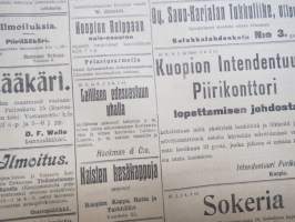 Savo (Kuopio) 18.6.1918 -sanomalehti