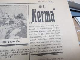 Savo (Kuopio) 18.6.1918 -sanomalehti