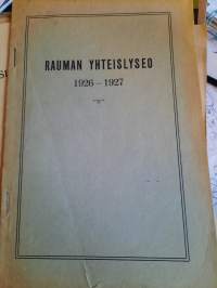 Rauman yhteislyseo 1926-1927