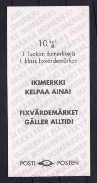 Suomi: Yleismerkki/Tarramerkki 1993 - Vihko V 20, Lape 1212. Leimattu vihko