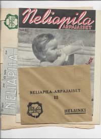 Neliarpa lehti  1937 nr 1, 2 kpl firmakuori