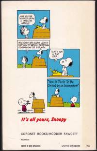 It´s All Yours, Snoopy 1980. N:o 46. Tenavat sarjakuvia englanniksi.