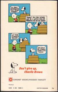 Don´t Give Up, Charlie Brown 1981. N:o 41. Tenavat sarjakuvia englanniksi.