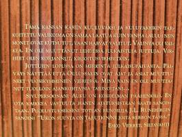 Oulua noutamassa-siltavahdin valitut sivallukset