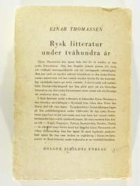 Rysk litteratur under tvåhundra år
