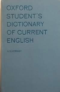 Oxford Student`s dictionary of current English - Special edition for the USSR. (Sanakirja)