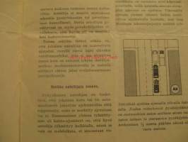 Aja oikein aja varovasti/Suomen Autoklubi v.1951