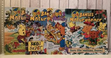 Bamses naturvänner 4 kpl