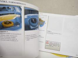 Renault Megane -käyttöohjekirja (julkaistu joulukuussa 2002)
