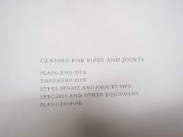 Mannesmannrohre für Gas und Wasser - Mannesmann pipe for gas and water -vesi- ja kaasuputkien teknistä tietoa 3 kirjan sarja 2 kpl saksan- ja 1 kpl englanninkielisiä