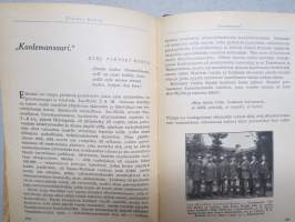 Työväen Kalenteri 1934 (27.), F.E. Sillanpää - Muistelmia &quot;niiltä&quot; (kapina-)-ajoilta, Margariini, valmistus, K Kautsky - Parhaimmiston hävittäminen, Naisten työkodit
