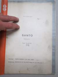 Santo Tärylevy SV-103-104, SV-201, SV-300 -käyttöohje