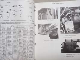 Fiat-Allis 745-B Wheel Loader Parts Catalogue serial nr 94A02901 up -pyöräkuormaaja, varaosaluettelo