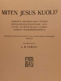 Miten Jesus kuoli