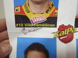 Kalpa, Kuopio 2005, Ville Hämäläinen - Tomas Kurka - Jussi Savolainen - Samuli Suhonen -nimikirjoitus