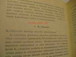 Haavashokista ja sen hoidosta, vitamiinit sotilasmuonituksessa