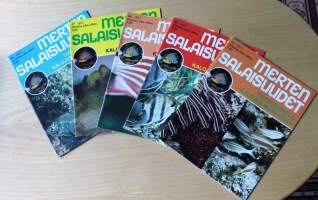 Merten salaisuudet 1977 -  Vuosikerta,  numerot 1-50. Kapteeni Cousteaun mukana maailman merillä ja merten syvyyksissä