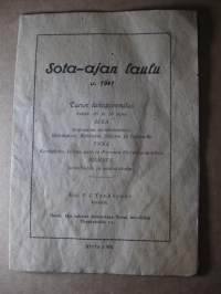 Sota-ajan laulu v. 1941