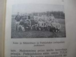 Puulaakin puolesta - Selostus liikkeiden jalkapallokilpailuista syksyllä 1925