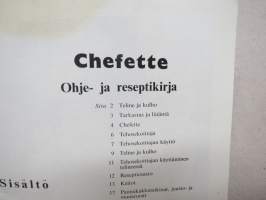 Kenwood Chefette (käyttö)ohje- ja reseptikirja