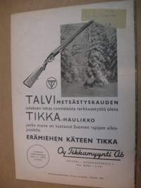 Metsästys ja kalastus 1952 Joulukuu