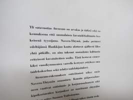 Ateneum - 3 kirjan paketti, jossa Ateneumin rakennuksen ja lisäosan esittely peruskorjauksen jälkeen, sidosryhmille teetetty erikoisjulkaisu
