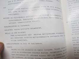 Hirvensalmen Dahlbergit II Esipolvien vaiheita (Dahlberg, Hirvensalmi) -sukukirja / family book