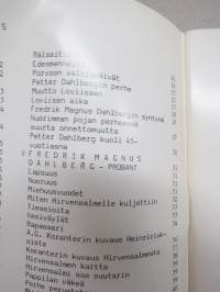 Hirvensalmen Dahlbergit I Esipolvien vaiheita (Dahlberg, Hirvensalmi) -sukukirja / family book