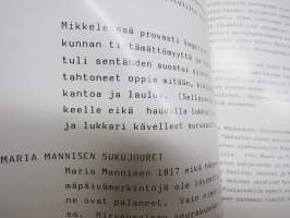 Hirvensalmen Dahlbergit I Esipolvien vaiheita (Dahlberg, Hirvensalmi) -sukukirja / family book