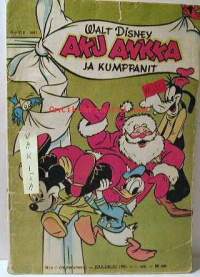 Aku Ankka näköispainos         nro  1 joulukuu 1951