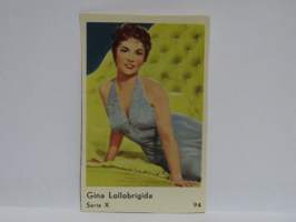 Jenkki filmitähti serie x n:o 94 - Gina Lollobrigida