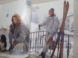 Muoti ja kauneus 1993 nr 9 -muotilehti -mukana kaava-arkki / fashion magazine