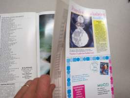 Muoti ja kauneus 1993 nr 9 -muotilehti -mukana kaava-arkki / fashion magazine